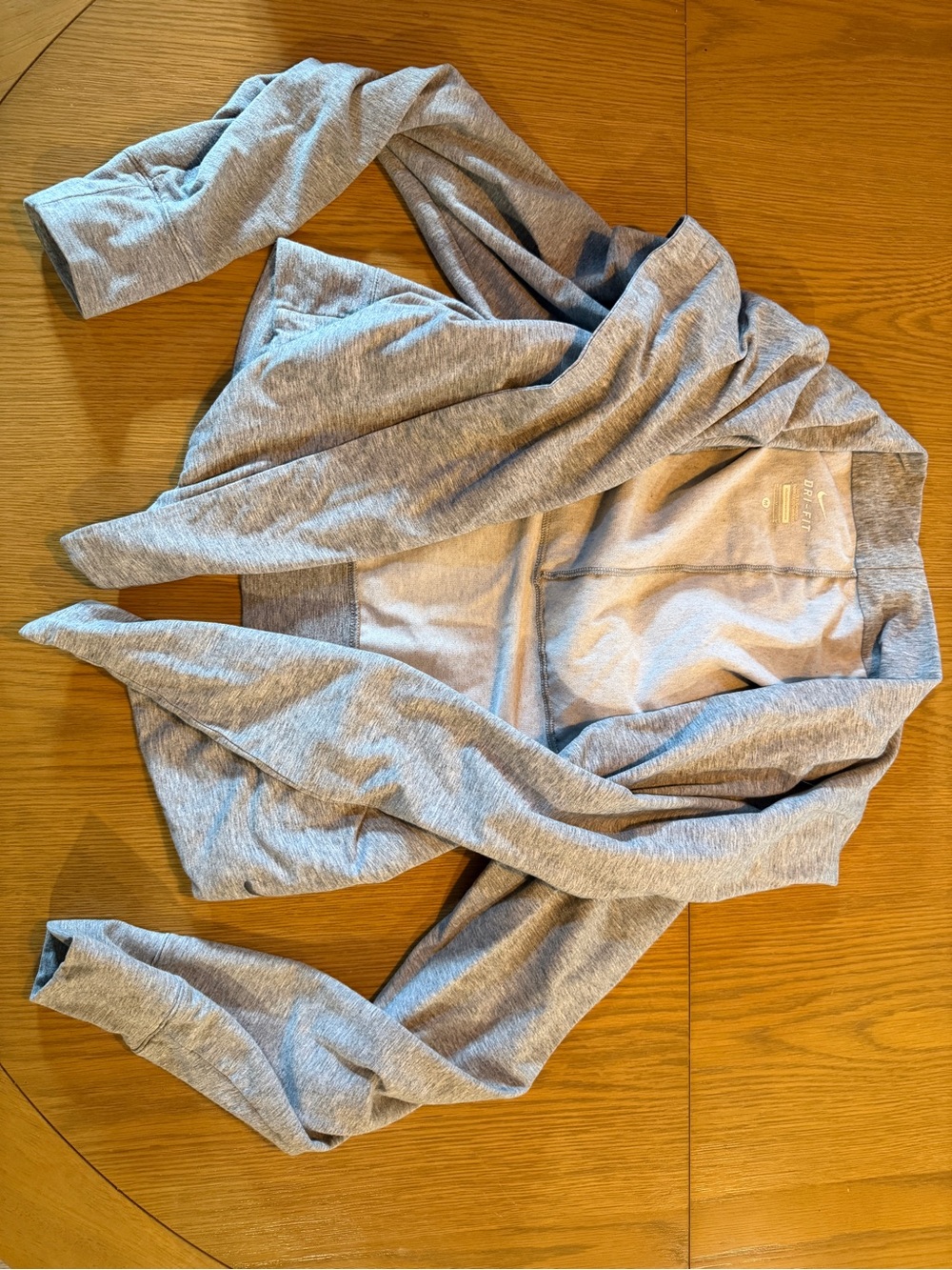 Gray Nike Dri-Fit Shall